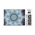 Round design Postage postage