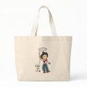 Round 'Em Up! Cowboy Stick Figure Bag
