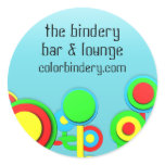Round Flowers Stickers