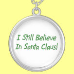Round "Holiday" Sterling Silver Necklace necklaces
