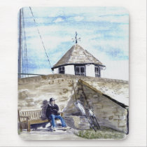 'Round Hut' Mousepad by picklelillysdad 'Round Hut' Mousepad