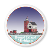 Round Island Lighthouse magnets