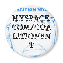Round Magnet by coalitionent Round Magnet