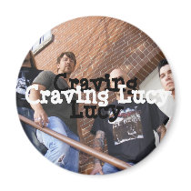 Round Magnet by cravinglucy Round Magnet