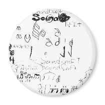 Round Magnet by jgl111 Round Magnet