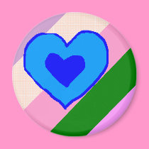 Round Magnet by eelkat Round Magnet