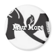 Round Magnet by maumore1 Round Magnet