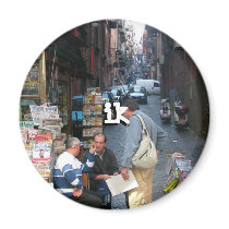 Round Magnet by _okiko_ Round Magnet