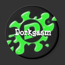 Round Magnet by Dorkgasm Round Magnet
