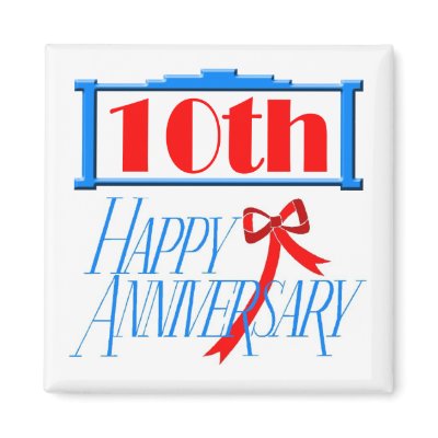 10th wedding anniversary gifts