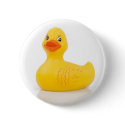 Round Mama Duck Button