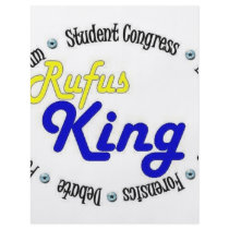 Round Oval Rufus King Debate/Congress/Speech flyers by RKHS_Debate_Shop Round Oval Rufus King Debate/Congress/Speech flyers