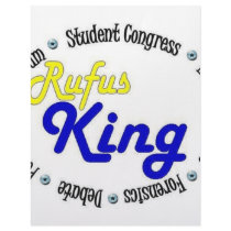 Round Oval Rufus King Debate/Congress/Speech letterhead by RKHS_Debate_Shop Round Oval Rufus King Debate/Congress/Speech letterhead