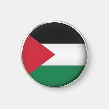 Round Palestine Refrigerator Magnets