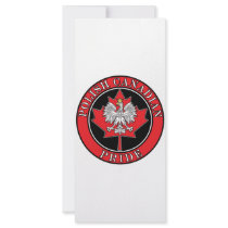 Round Polish Canadian Rack Cards