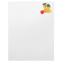 Round Pup and ball letterhead by shapesandvisions Round Pup and ball letterhead
