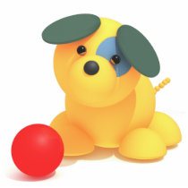 Round Pup Photo sculpture photo sculptures