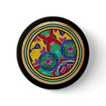 Round ringer button in red blue green yellow buttons