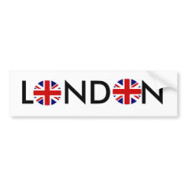 Round, Round, LONDON bumper stickers