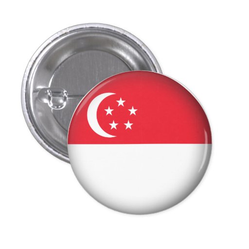 Round Singapore Button