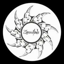 Round  Sticker