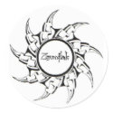 Round  Sticker