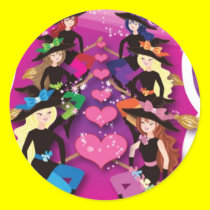 round sticker stickers