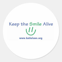 Round Sticker - Keep the Smile Alive