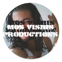 Round Stickers by VISHIS Round Stickers