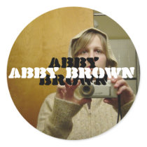 Round Stickers by abbybrownofficial Round Stickers