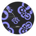 Round Stickers by randommusic Round Stickers
