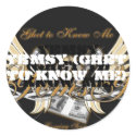 Round Stickers by yemsy1 Round Stickers