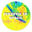 Round Stickers by firefoxinspace Round Stickers