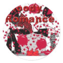 Round Stickers by bloodyromance666 Round Stickers
