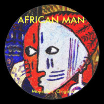 Round Stickers - african man