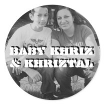 Round Stickers - Customized by doblebahia Round Stickers - Customized