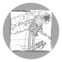Round Stickers - Customized by americansmogg Round Stickers - Customized