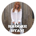 Round Stickers - Customized by brookebyam Round Stickers - Customized