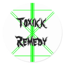 Round Stickers - Customized by toxikkremedy Round Stickers - Customized