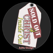 Round Stickers - Customized ( sold out For Christ)