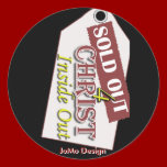 Round Stickers - Customized ( sold out For Christ) stickers