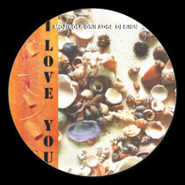 Round Stickers I LOVE YOU (MOJISOLA A ONIFADE)