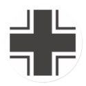 Round Stickers - Luftwaffe World War II by raptour Round Stickers - Luftwaffe World War II