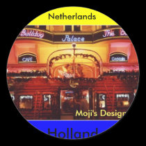 Round Stickers - NETHERLANDS