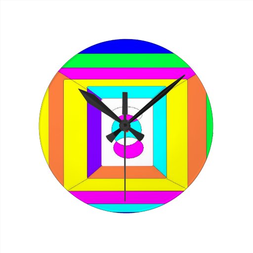 Round Super Duper Clock