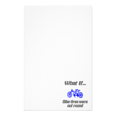 round tires stationery paper
