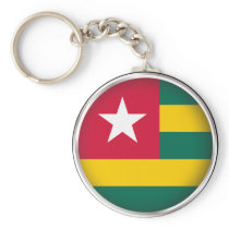 Round Togo Keychain