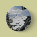 Round Top Mountain Button by flowski Round Top Mountain Button
