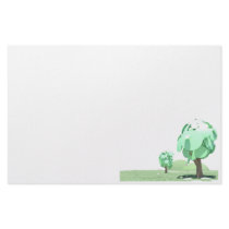 Round Trees and field stationary stationery