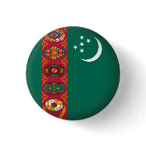 Round Turkmenistan Pins